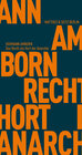 Buchcover Das Recht als Hort der Anarchie