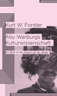 Buchcover Aby Warburgs Kulturwissenschaft