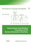Buchcover Instruments and Related Concepts at the Syntax-Semantics Interface