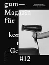 Buchcover GUM #12 - Magazin für konzeptionelles Gestalten