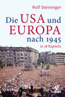 Buchcover Die USA und Europa nach 1945 in 38 Kapiteln