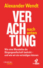 Buchcover Verachtung nach unten
