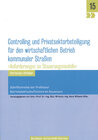 Buchcover Controlling und Privatsektorbeteiligung für den wirtschaftlichen Betrieb kommunaler Straßen