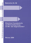 Buchcover Öffentliche Finanzkontrolle und Wirtschaftsprüfung - ein Mit- oder Gegeneinander