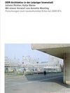 Buchcover DDR-Architektur in der Lepiziger Innenstadt