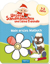 Buchcover Mein erstes Malbuch "Unser Sandmännchen und seine Freunde"