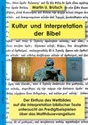 Buchcover Kultur und die Interpretation der Bibel