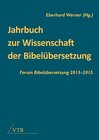 Buchcover Jahrbuch zur Wissenschaft der Bibelübersetzung