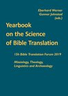 Buchcover Yearbook on the Science of Bible Translation