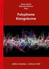 Buchcover Polyphone Klangräume