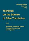 Buchcover Yearbook on the Science of Bible Translation