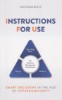 Buchcover Instructions For Use