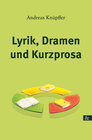 Buchcover Lyrik, Drama und Kurzprosa