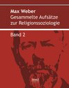 Buchcover Gesammelte Aufsätze zur Religionssoziologie. Band 2