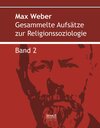 Buchcover Gesammelte Aufsätze zur Religionssoziologie. Band 2