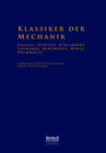 Buchcover Klassiker der Mechanik - Galilei, Newton, D'Alembert, Lagrange, Kirchhoff, Hertz, Helmholtz