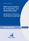 Buchcover GMP-Audit-Checkliste für Arzneimittel- und Wirkstoffhersteller