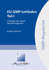 Buchcover EU-GMP-Leitfaden Teil I