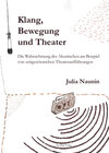 Buchcover Klang, Bewegung und Theater