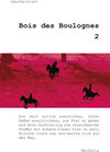 Buchcover Bois des Boulognes 2