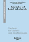 Buchcover Kulturstudien und Deutsch als Zweitsprache