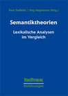Buchcover Semantiktheorien