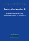 Buchcover Semantiktheorien II