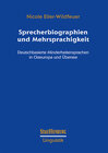 Buchcover Sprecherbiographien und Mehrsprachigkeit