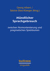 Buchcover Mündlicher Sprachgebrauch