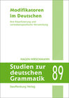 Buchcover Modifikatoren im Deutschen