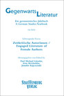 Buchcover Gegenwartsliteratur. Ein Germanistisches Jahrbuch /A German Studies Yearbook / 14/2015