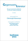 Buchcover Gegenwartsliteratur. Ein Germanistisches Jahrbuch /A German Studies Yearbook / 15/2016