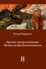 Buchcover Sprache und germanischer Mythos im Rechtsextremismus