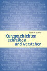 Buchcover Kurzgeschichten schreiben und verstehen