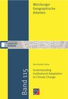 Buchcover Understanding Institutional Adaptation to Climate Change