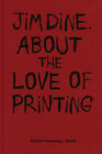 Buchcover About the Love of Printing