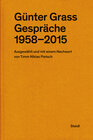Buchcover Günter Grass: Gespräche (1958–2015)