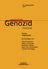 Buchcover Zeitschrift für Genozidforschung. 18. Jg. 2020, Heft 1
