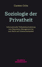 Buchcover Soziologie der Privatheit