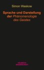 Buchcover Sprache und Darstellung der Phänomenologie des Geistes