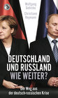 Buchcover Deutschland und Russland - wie weiter?