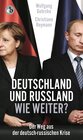 Buchcover Deutschland und Russland - wie weiter?