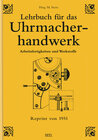 Buchcover Lehrbuch für das Uhrmacherhandwerk - Band 1