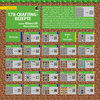 Buchcover Let´s Play MINECRAFT: 178 Crafting-Rezepte. Übersichtskarte