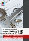 Buchcover 3D-Konstruktionen mit Autodesk Inventor 2019 und Inventor LT 2019