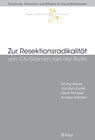Buchcover Zur Resektionsradikalität von C6-Gliomen bei der Ratte