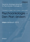 Buchcover Psychoonkologie – Den Plan ändern