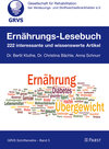 Buchcover Ernährungs-Lesebuch