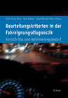 Buchcover Beurteilungskriterien in der Fahreignungsdiagnostik