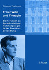 Buchcover Freier Wille und Therapie